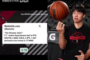 杨瀚森此前：争取下季和队友在场上用普通话交流战术，让对手懵逼精彩高光视频